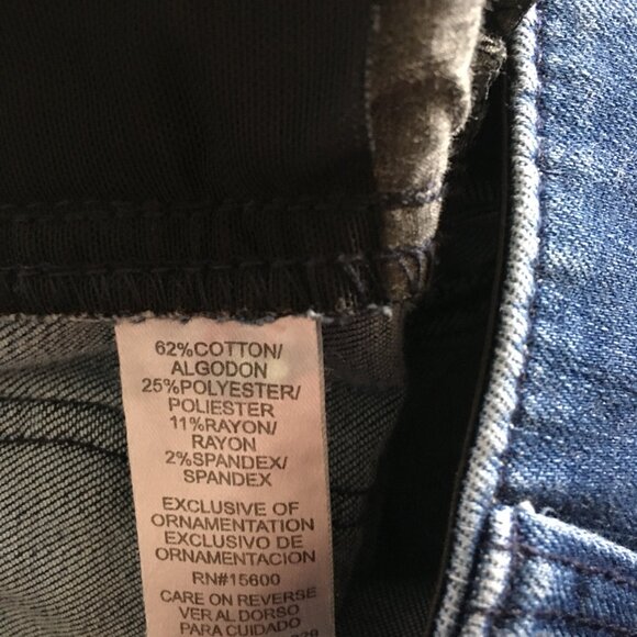 Democracy Absolution Jeans Women's Bootcut Mid Rise stretch tummy size 6 - Picture 6 of 7